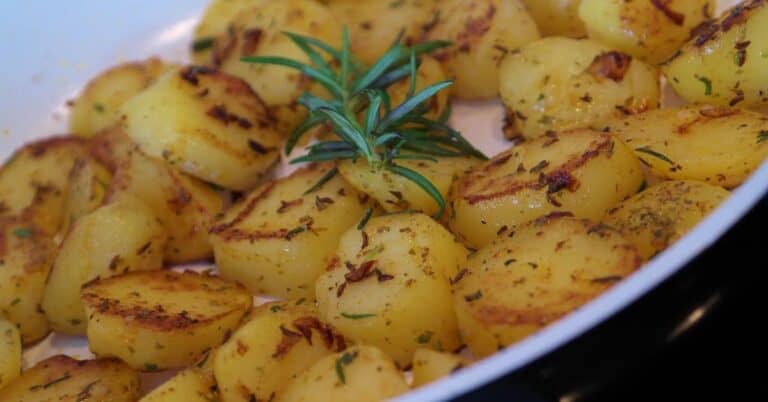 Making the Viral Parmesan Crusted Potatoes